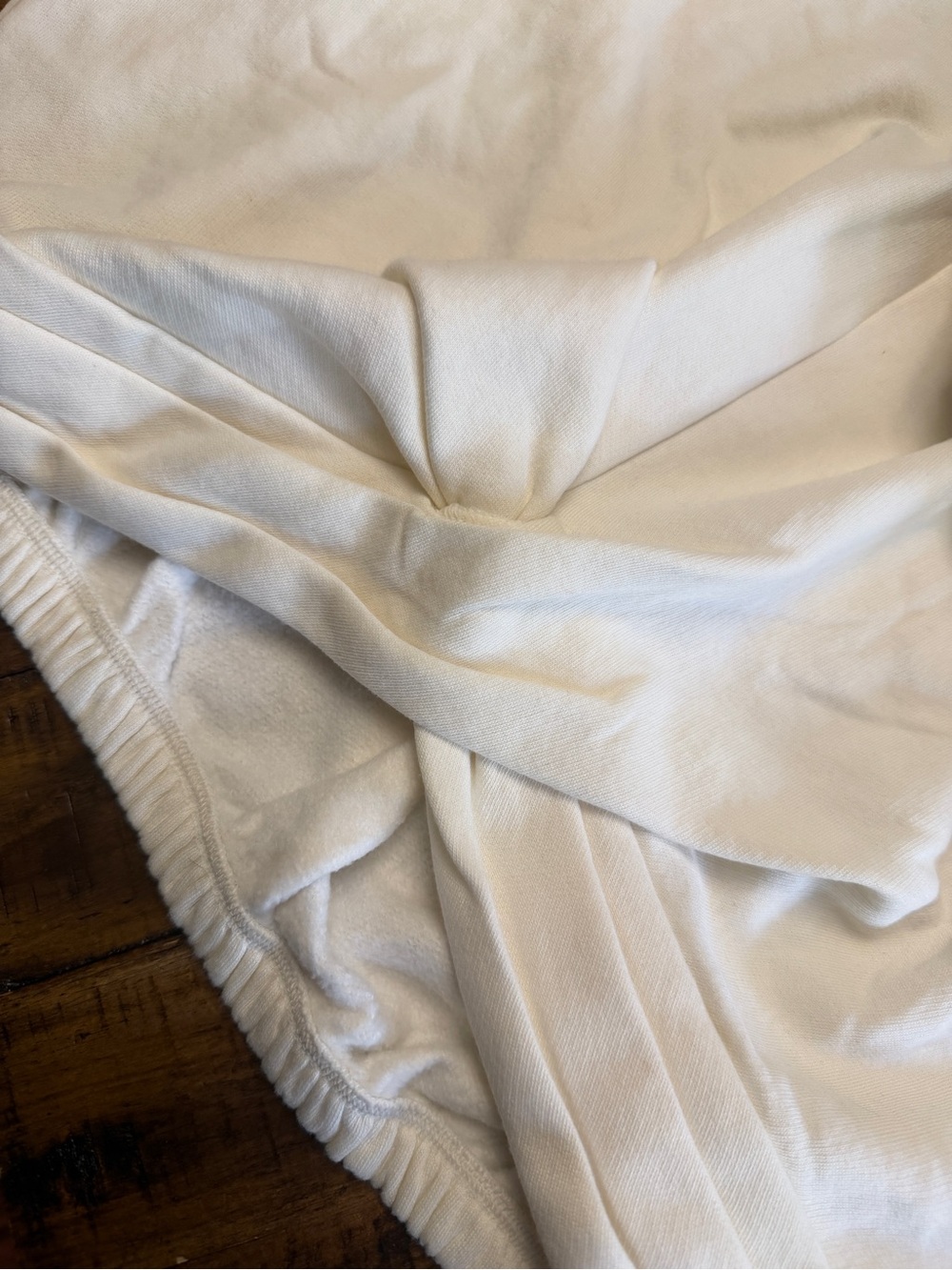 NWT The Drop Cream Oversized Hoodie Size L - Picture 3 of 12